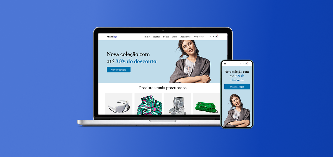 estrutura de uma loja virtual