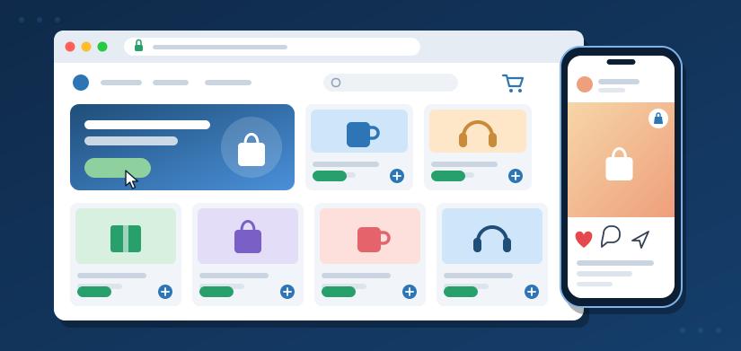 site ou redes sociais para vender